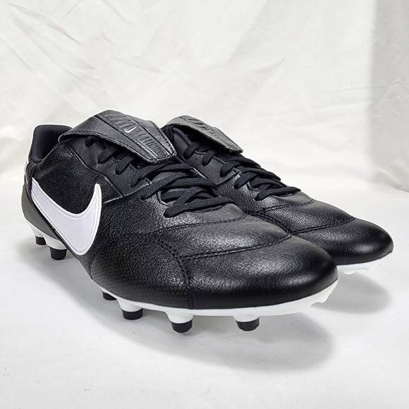 Nike Cleats Men\'s Size 7 Premier III 3 FG Soccer Futbol Goal Score Black White main image 4
